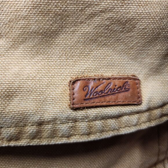 Vintage Woolrich Jacket Chore Barn Coat Aztec Wool Blanket Lined Womens Medium - Picture 7 of 13